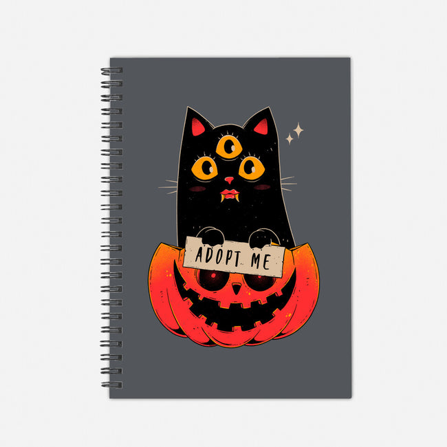 Adopt Spooky Cat-None-Dot Grid-Notebook-GODZILLARGE