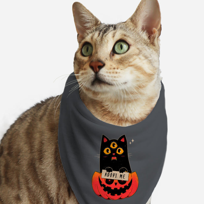 Adopt Spooky Cat-Cat-Bandana-Pet Collar-GODZILLARGE