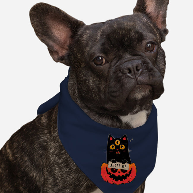 Adopt Spooky Cat-Dog-Bandana-Pet Collar-GODZILLARGE