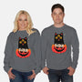 Adopt Spooky Cat-Unisex-Crew Neck-Sweatshirt-GODZILLARGE