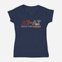 At-At Since 1980-Womens-V-Neck-Tee-DrMonekers