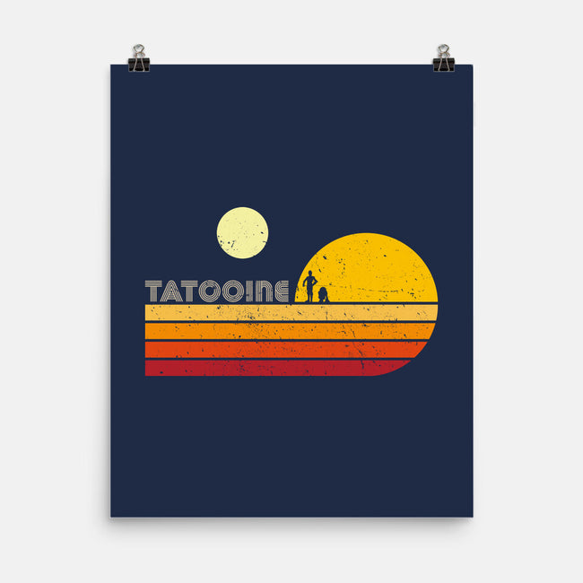 Two Suns Vintage-None-Matte-Poster-DrMonekers