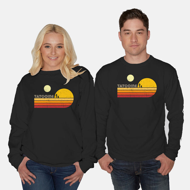 Two Suns Vintage-Unisex-Crew Neck-Sweatshirt-DrMonekers