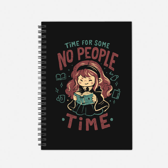 Time For Some No People Time-None-Dot Grid-Notebook-Arigatees