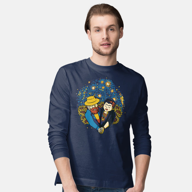 Sunflower Lovers-Mens-Long Sleeved-Tee-tobefonseca