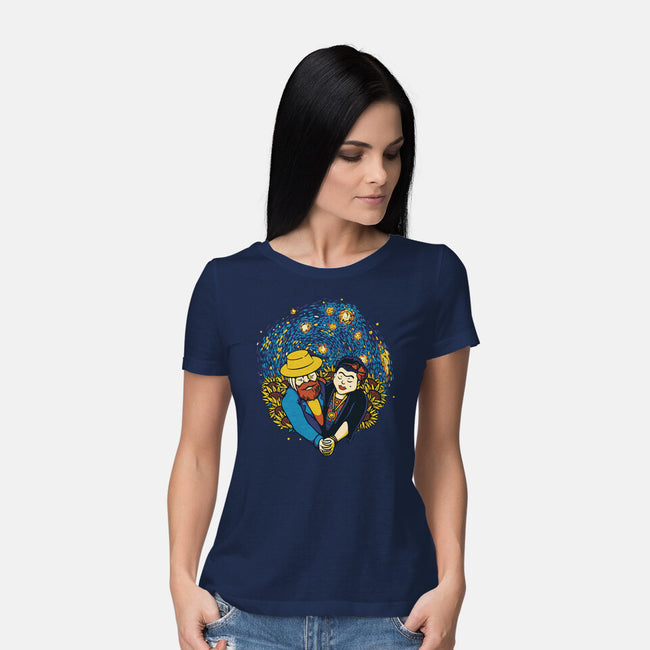 Sunflower Lovers-Womens-Basic-Tee-tobefonseca