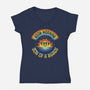 Good Morning Son Of The Beach-Womens-V-Neck-Tee-tobefonseca