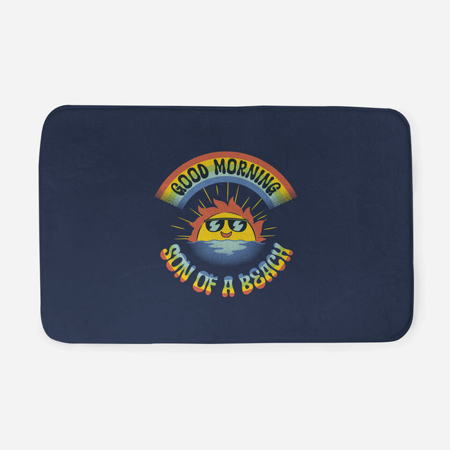 Good Morning Son Of The Beach-None-Memory Foam-Bath Mat-tobefonseca