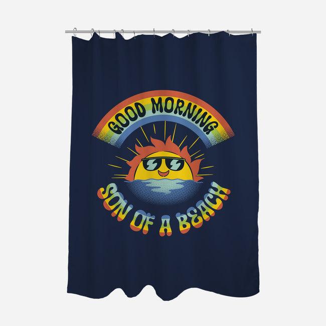 Good Morning Son Of The Beach-None-Polyester-Shower Curtain-tobefonseca