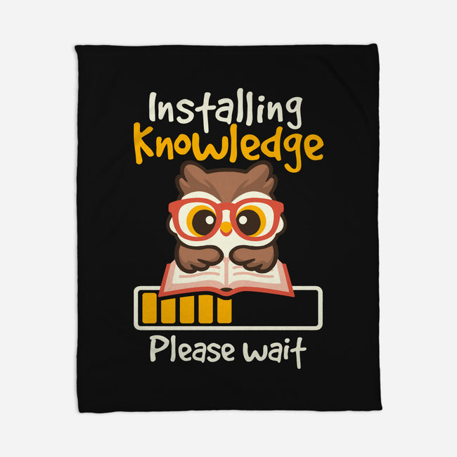 Installing Knowledge-None-Fleece-Blanket-NemiMakeit