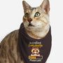 Installing Knowledge-Cat-Bandana-Pet Collar-NemiMakeit