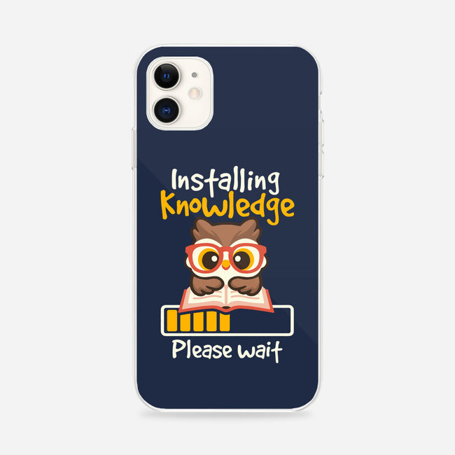 Installing Knowledge-iPhone-Snap-Phone Case-NemiMakeit