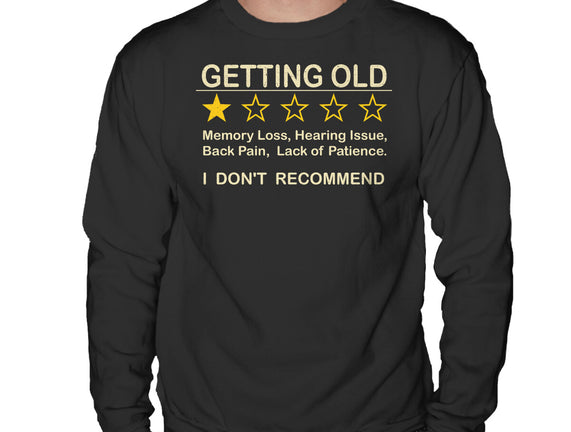 Getting Too Old