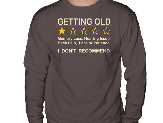 Getting Too Old