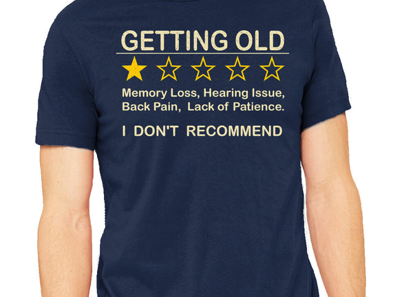 Getting Too Old