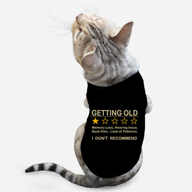 Getting Too Old-Cat-Basic-Pet Tank-erion_designs