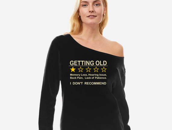 Getting Too Old