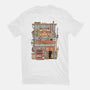 Neko Sushi House-Womens-Fitted-Tee-vp021