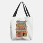 Neko Sushi House-None-Basic Tote-Bag-vp021