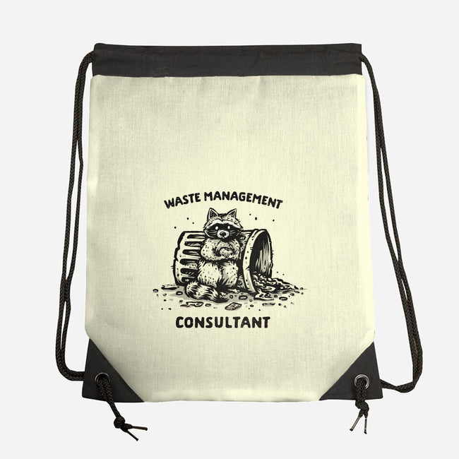 Waste Management Consultant-None-Drawstring-Bag-kg07