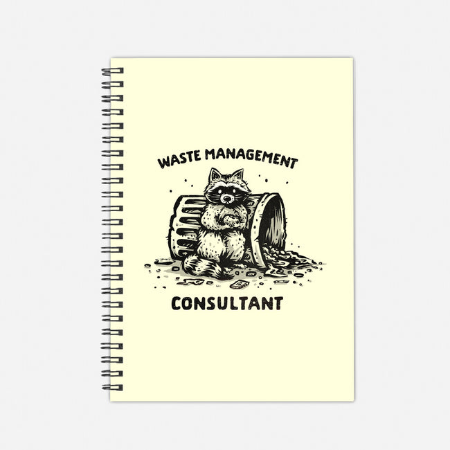 Waste Management Consultant-None-Dot Grid-Notebook-kg07