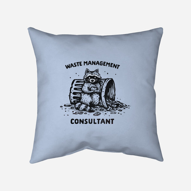 Waste Management Consultant-None-Non-Removable Cover w Insert-Throw Pillow-kg07