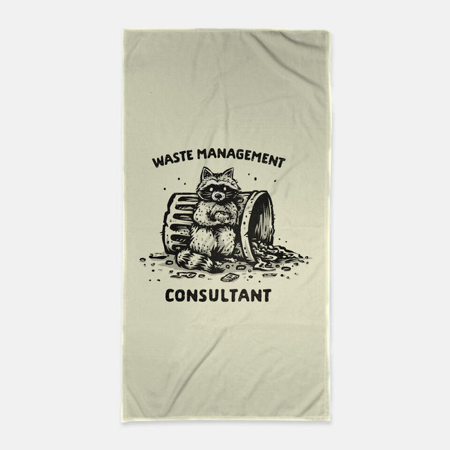 Waste Management Consultant-None-Beach-Towel-kg07