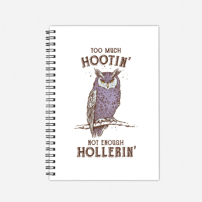 Too Much Hootin-None-Dot Grid-Notebook-kg07