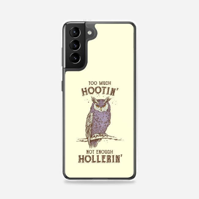 Too Much Hootin-Samsung-Snap-Phone Case-kg07