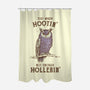 Too Much Hootin-None-Polyester-Shower Curtain-kg07