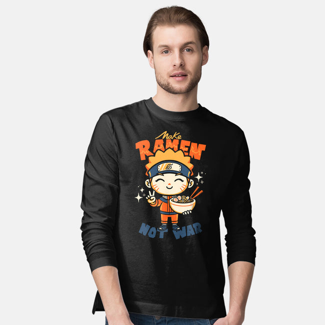 Make Ramen Not War-Mens-Long Sleeved-Tee-estudiofitas