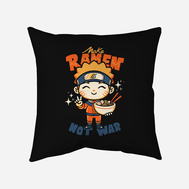 Make Ramen Not War-None-Non-Removable Cover w Insert-Throw Pillow-estudiofitas