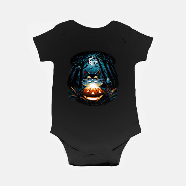 Halloween Mystery-Baby-Basic-Onesie-daobiwan