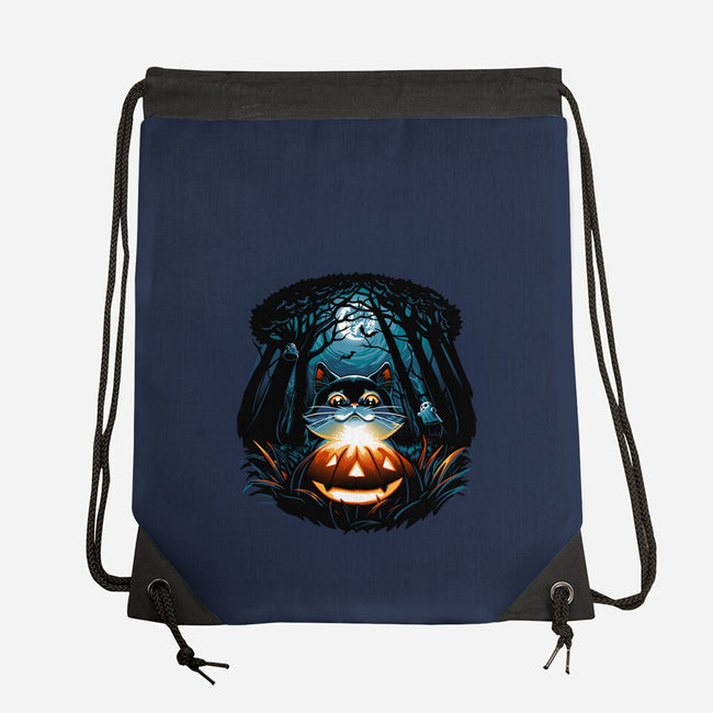 Halloween Mystery-None-Drawstring-Bag-daobiwan