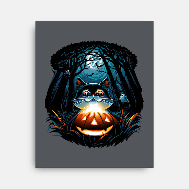 Halloween Mystery-None-Stretched-Canvas-daobiwan