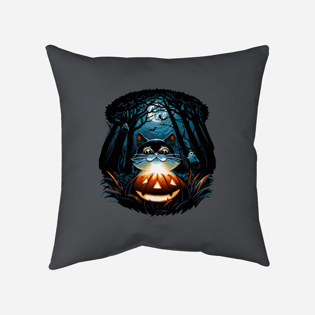 Halloween Mystery-None-Removable Cover w Insert-Throw Pillow-daobiwan