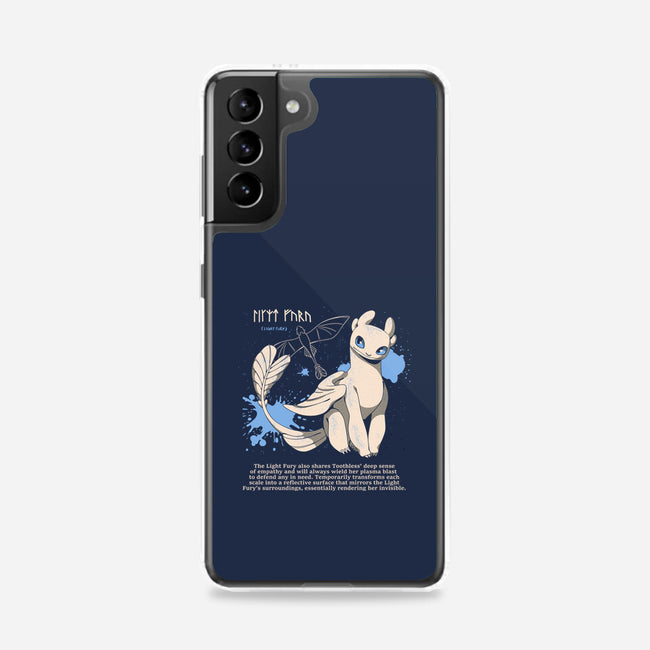 Light Fury Love-Samsung-Snap-Phone Case-yumie