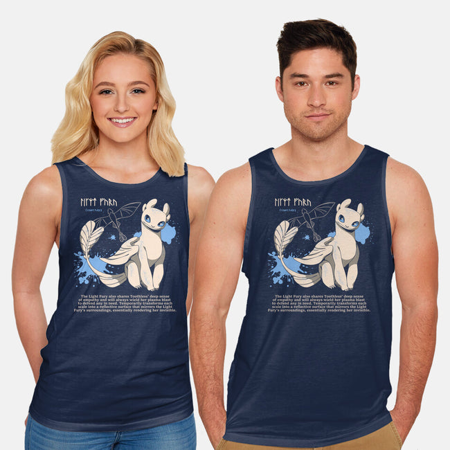 Light Fury Love-Unisex-Basic-Tank-yumie