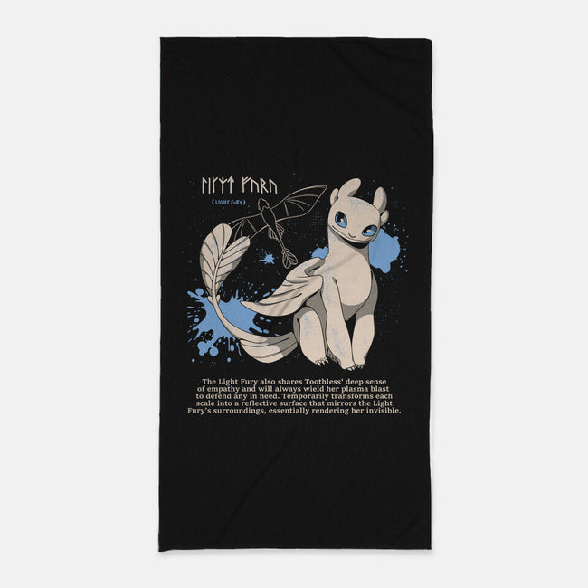 Light Fury Love-None-Beach-Towel-yumie