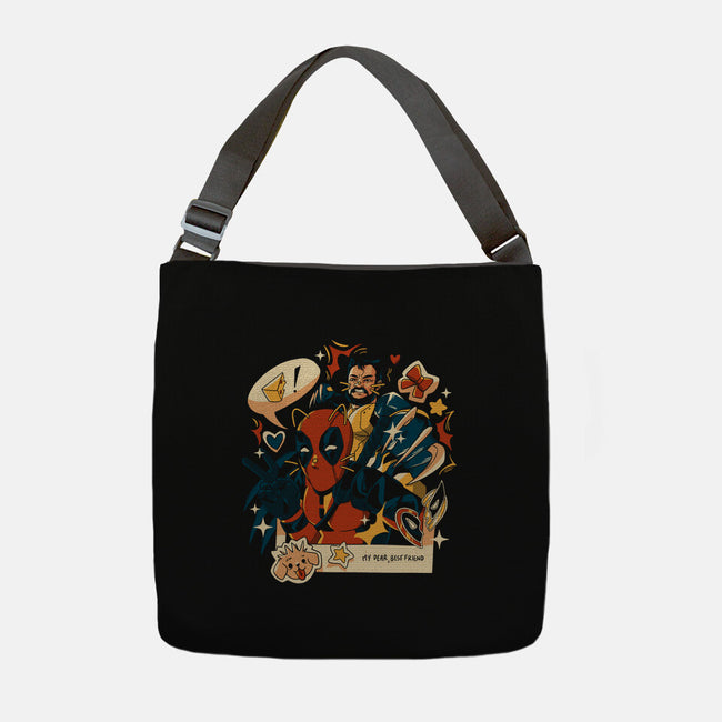 My Dear Bestfriend-None-Adjustable Tote-Bag-yumie