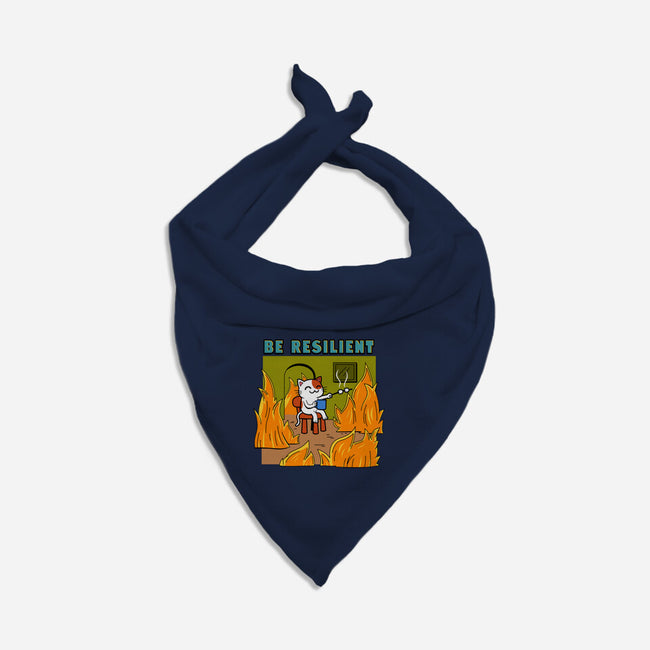 Be Resilient-Cat-Bandana-Pet Collar-Boggs Nicolas