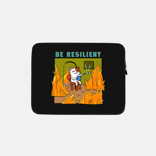 Be Resilient-None-Zippered-Laptop Sleeve-Boggs Nicolas