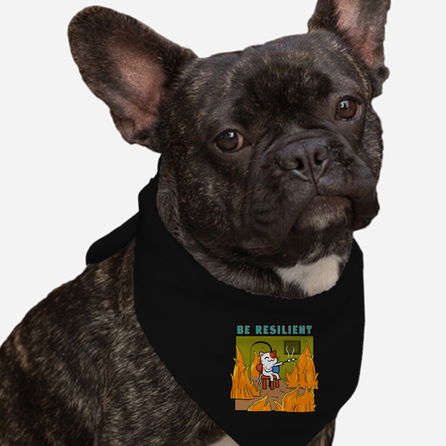 Be Resilient-Dog-Bandana-Pet Collar-Boggs Nicolas