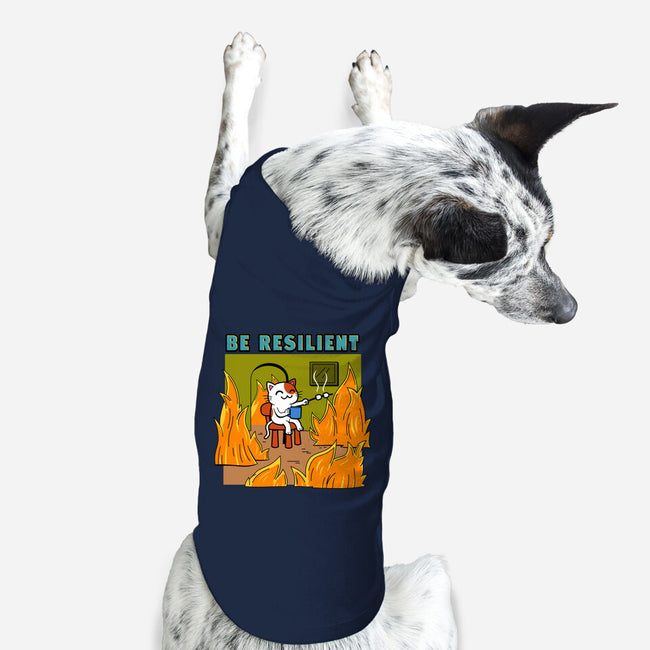 Be Resilient-Dog-Basic-Pet Tank-Boggs Nicolas