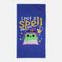 I Put A Spell On You-None-Beach-Towel-NemiMakeit