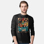 Multiverse Cameo Ride-Mens-Long Sleeved-Tee-Heyra Vieira