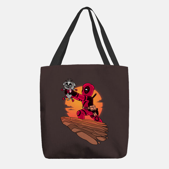 The Dog King-None-Basic Tote-Bag-patrickgp