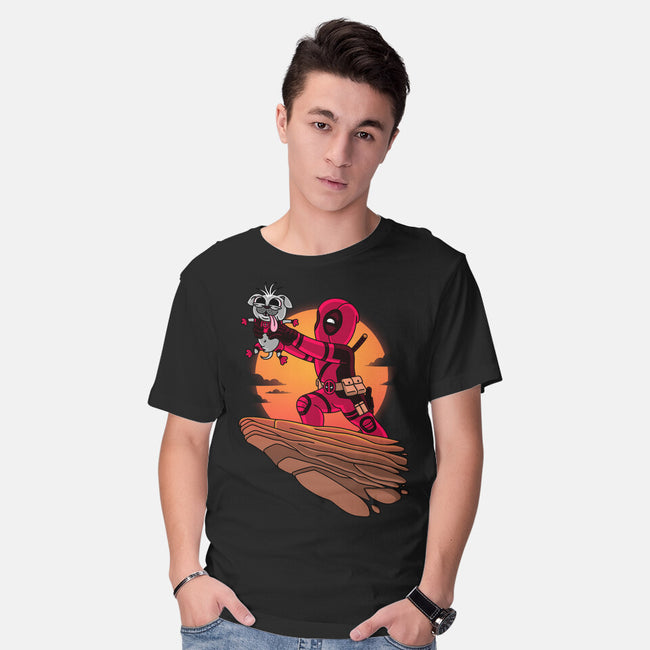 The Dog King-Mens-Basic-Tee-patrickgp