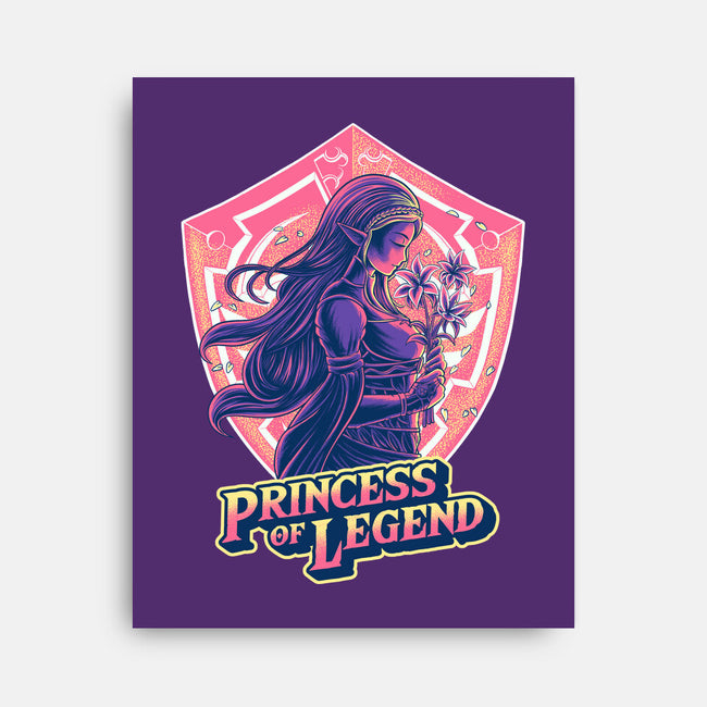 Princess Of Legend-None-Stretched-Canvas-rmatix