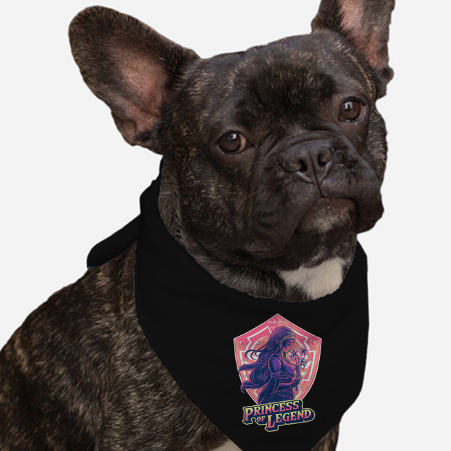 Princess Of Legend-Dog-Bandana-Pet Collar-rmatix